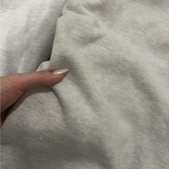 aritzia tna jogger sweatpants in heather cloud white - Picture 4 of 7